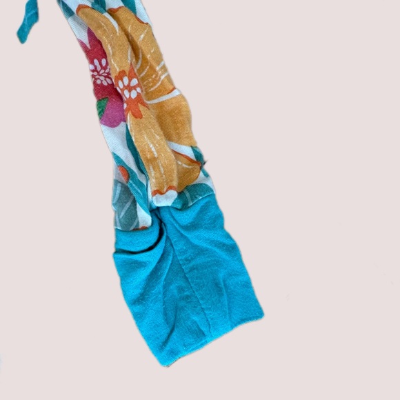 Little sleepies beachy bloom 6-12 months onesie - Picture 2 of 5